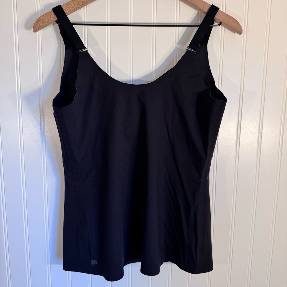Honeylove LiftWear Cami Built-In Bra Vamp Black Adjustable Straps Womens Size 1X - Picture 9 of 12